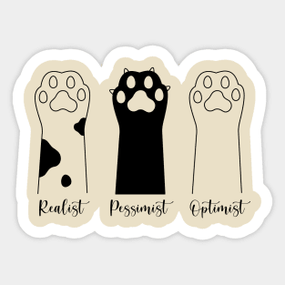 Cats paws Sticker